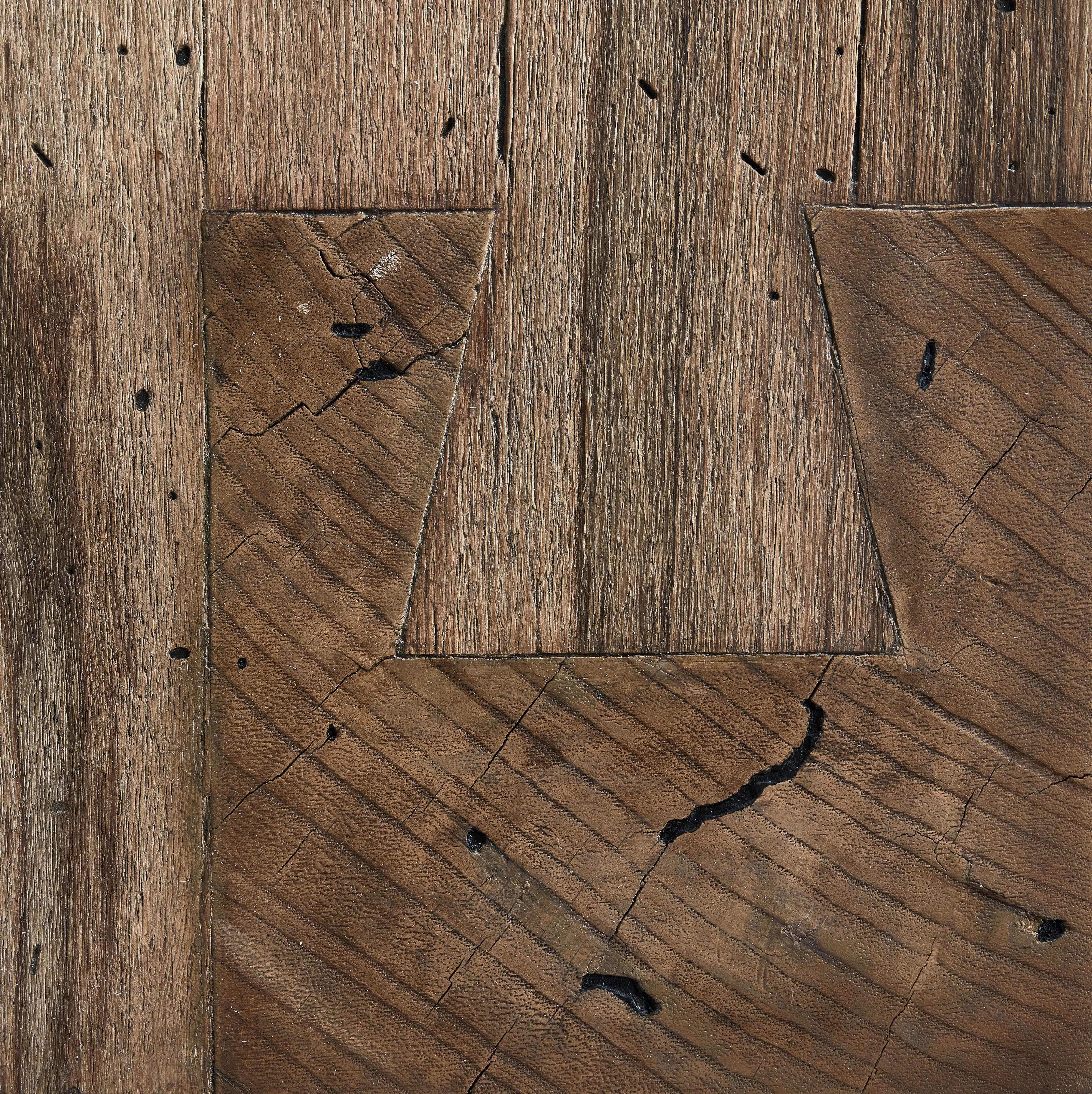 Abaso Console Table Rustic Wormwood Oak Four Hands